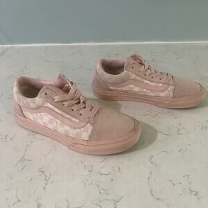 VANS Pink Classic Girls 3 Low Shoe Sneaker
